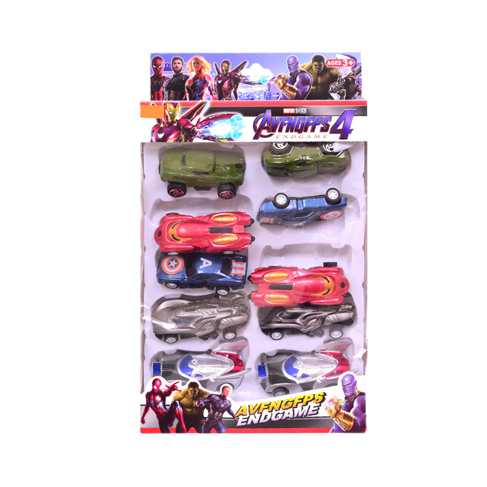 546-121D AVENGERS CAR 10PCS A.I Default Title - MamasJan Toys