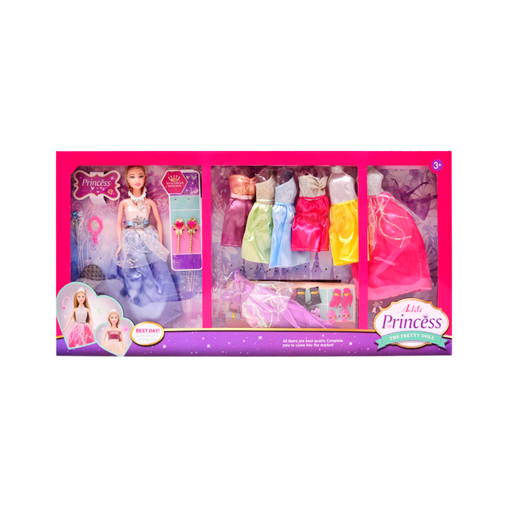 241-3 11.5 INCH DOLL W-CLOTH ASST A.I Default Title - MamasJan Toys