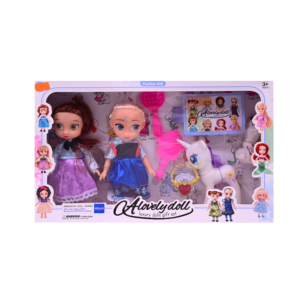 1802-2 ANNA ELSA DOLL 8INCH A.I Default Title - MamasJan Toys