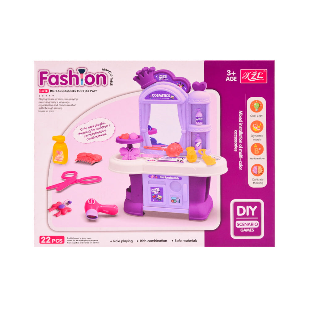 2160-1 MUSICAL MODREN DRESSING TABLE A.I Default Title - MamasJan Toys