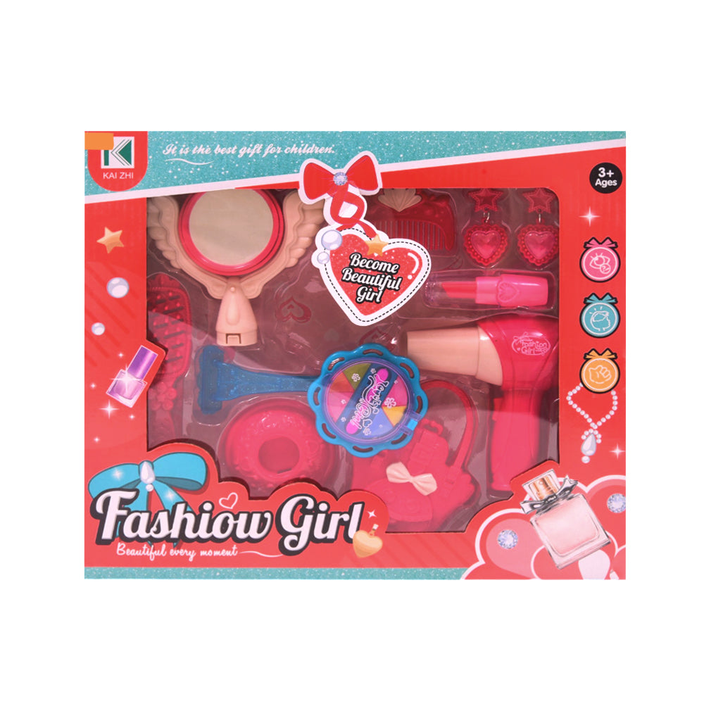 KZ-2818 BEAUTY DRESSING SET RED A.I Default Title - MamasJan Toys