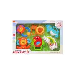 8423-1 BABY RATTLE 6PCS A.I Default Title - MamasJan Toys