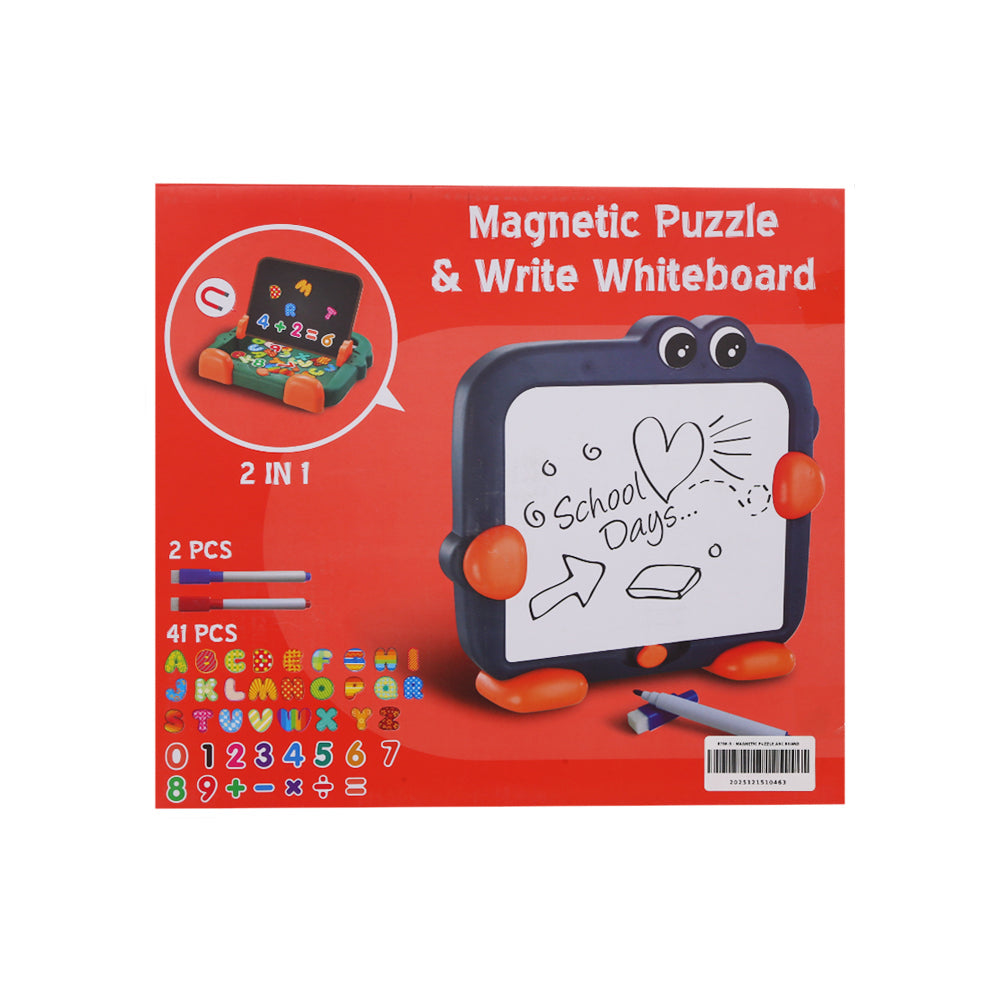 8786-3 MAGNETIC PUZZLE ABC BOARD A.I Default Title - MamasJan Toys