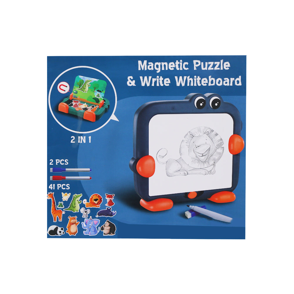8786-1 MAGNETIC PUZZLE ANIMAL BOARD A.I Default Title - MamasJan Toys