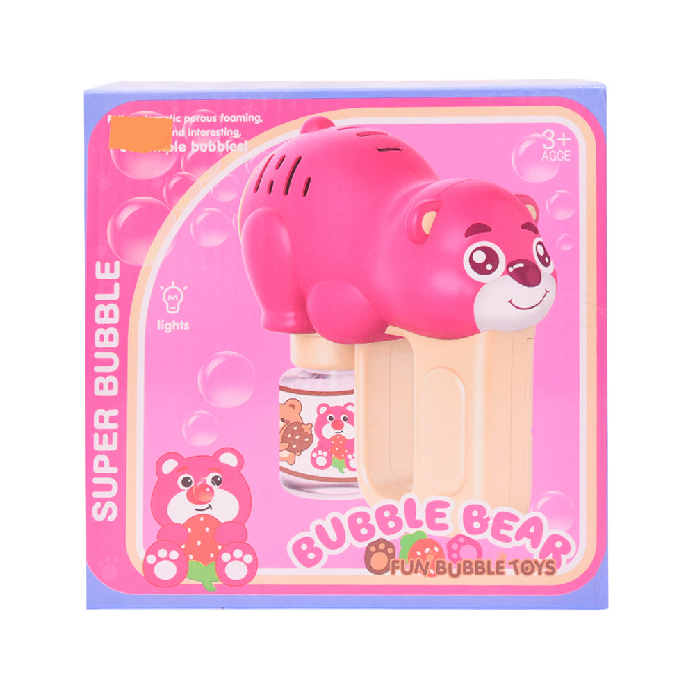 707-1B MUSICAL BEAR BUBBLE GUN A.I Default Title - MamasJan Toys