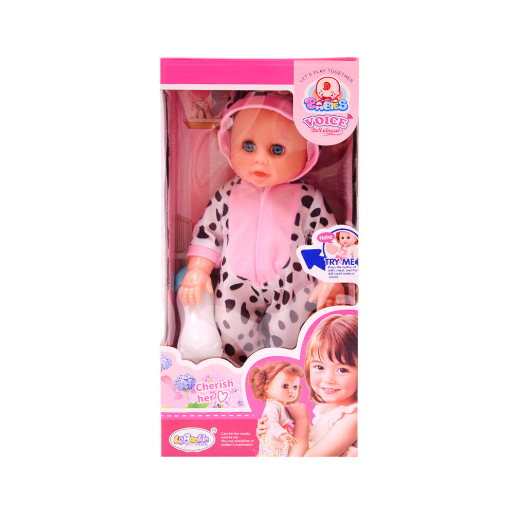 L-8072F L-8073F BABY DOLL W-FEEDER A.I Default Title - MamasJan Toys