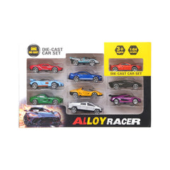 MC-2728 164 METAL CAR 10PCS SET A.I Default Title - MamasJan Toys