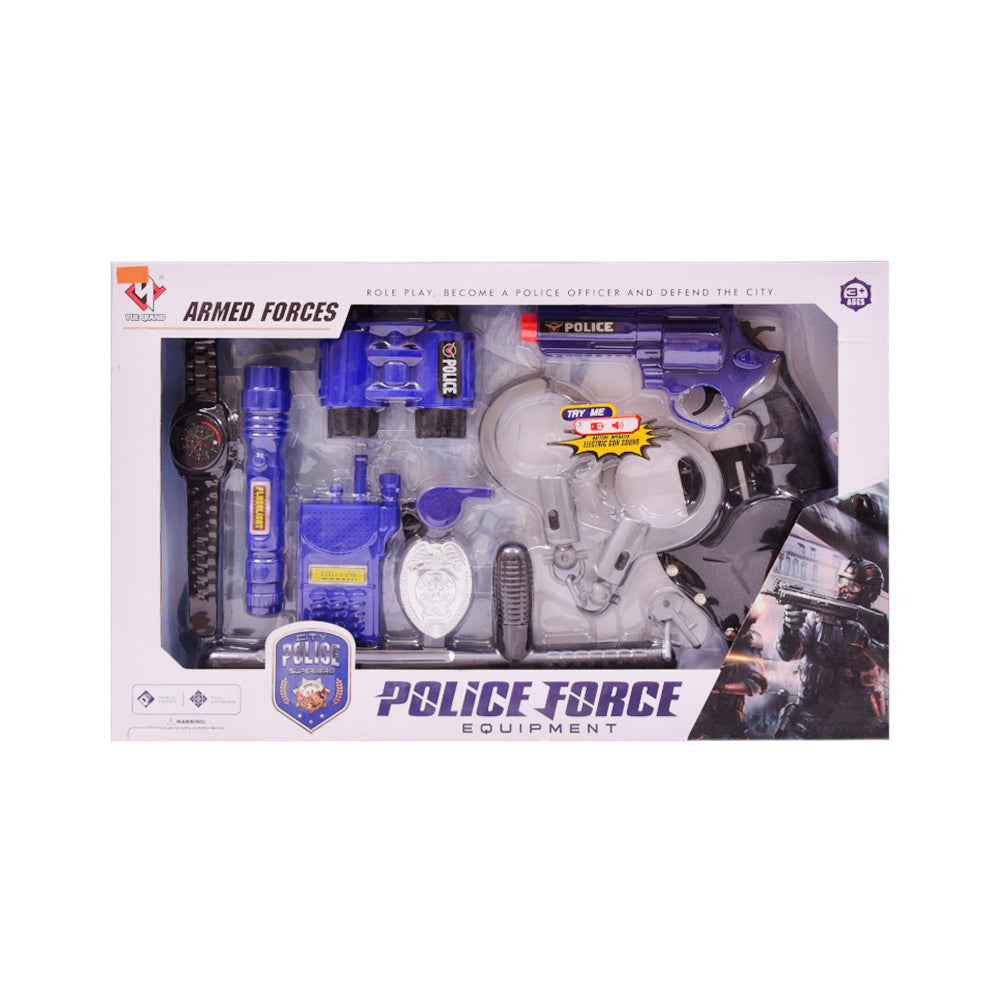 P002 MUSICAL POLICE SET BOX A.I Default Title - MamasJan Toys