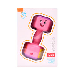 MBX04-2 MUSICAL DUMBBELL W-PRO PINK A.I Default Title - MamasJan Toys
