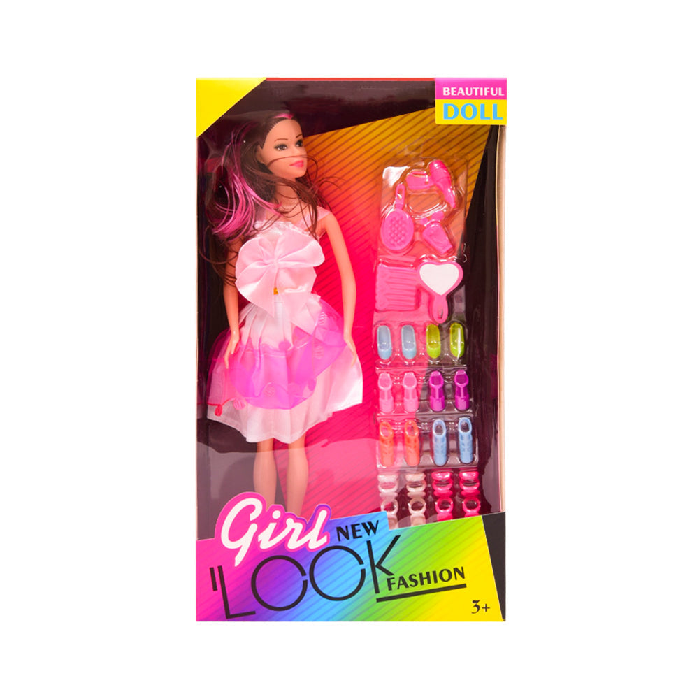 8004-6 DOLL W-ACCESSORIES 11.5INCH A.I Default Title - MamasJan Toys
