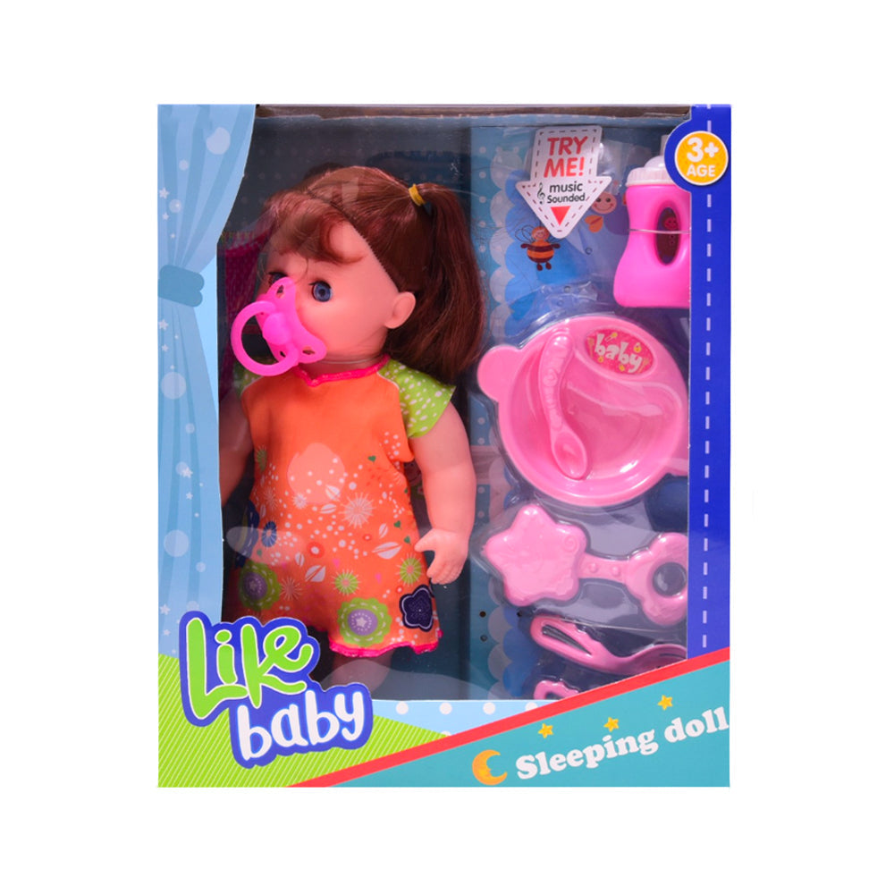 8862-C BABY GIRL DOLL W-ACCESSORIES A.I Default Title - MamasJan Toys
