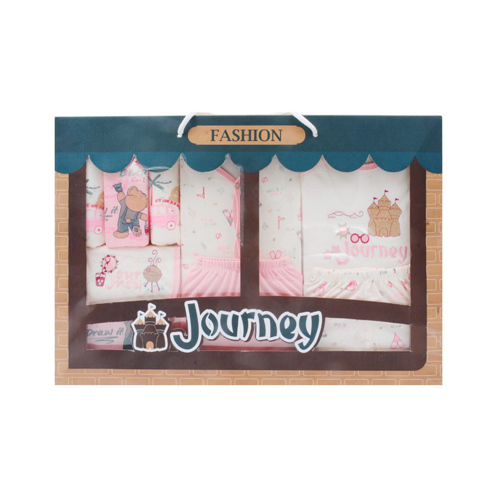 BABY 10PC GIFT SET PINK MZW-25 7078 Default Title - MamasJan KidsWear