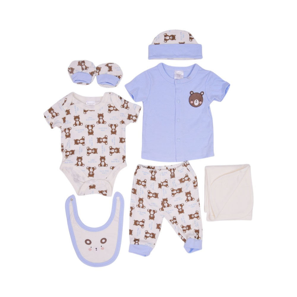 BABY 7PC GIFT SET HANGER MZW-25 0-3M 247-036 THAI Default Title - MamasJan KidsWear