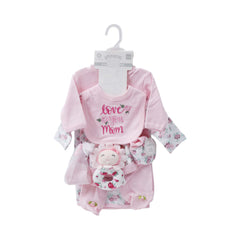 BABY 8PC GIFT SET HANGER MZS-25 0-3M S9304 Default Title - MamasJan KidsWear