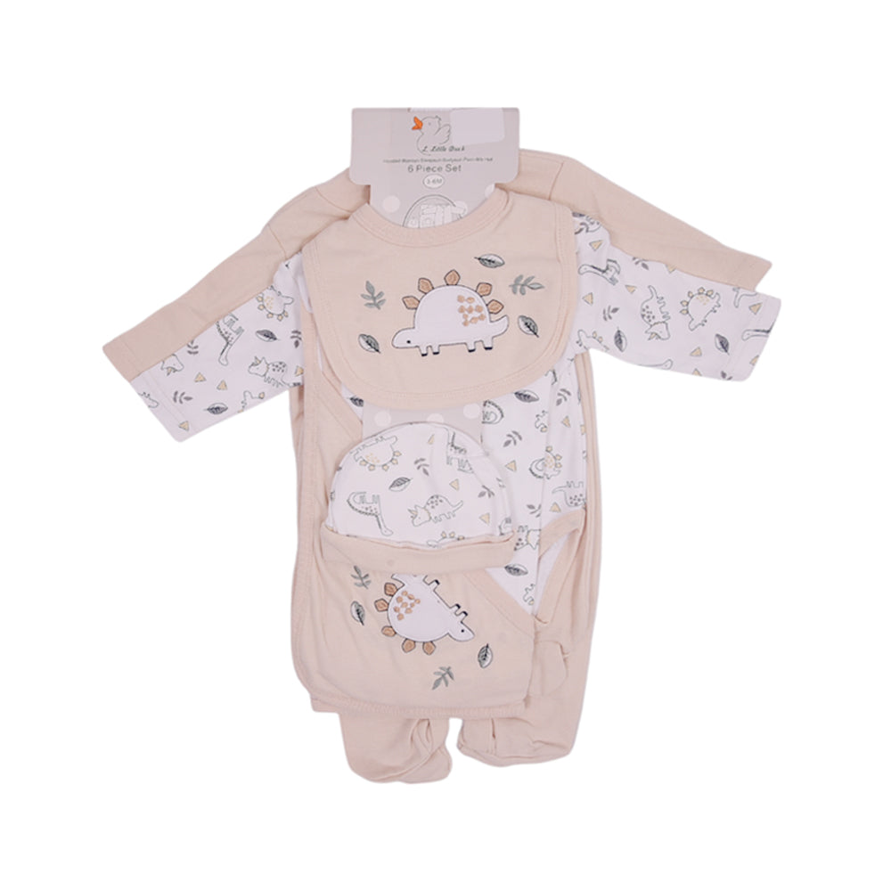 BABY 6PC GIFT SET HANGER MZS-25 3-6M S6301 Default Title - MamasJan KidsWear