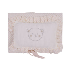 BABY 2PC PILLOW SHEET MZS-25 GF09-CR Default Title - MamasJan KidsWear