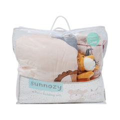 BABY 4PC COT BUMPER SET MZS-25 SNYBD-15AP Default Title - MamasJan KidsWear