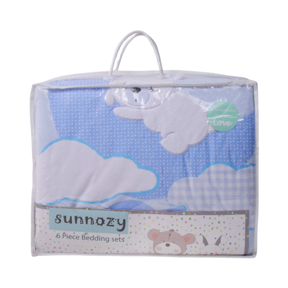 BABY 6PC QUILT SET MZS-25 SNYBD18-B Default Title - MamasJan KidsWear
