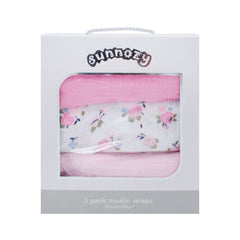 BABY 3PC WRAPPING SHEET COTTON 90X100 MZS-25 MSL06C Default Title - MamasJan KidsWear