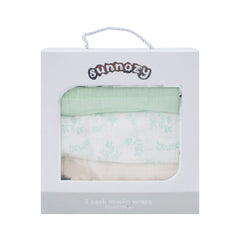 BABY 3PC WRAPPING SHEET COTTON 90X100 MZS-25 MSL06A Default Title - MamasJan KidsWear