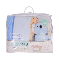 BABY 4PC COT BUMPER SET MZS-25 SNYBD-15B Default Title - MamasJan KidsWear