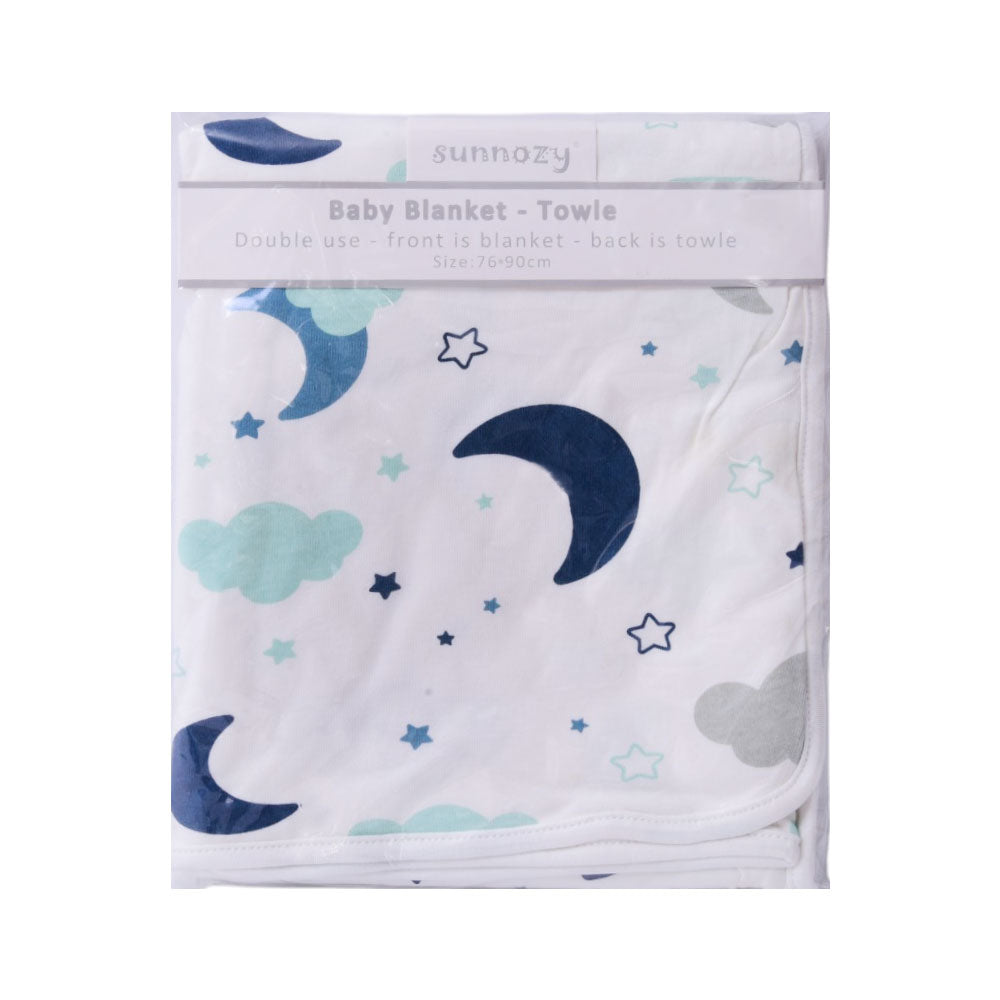 BABY WRAPPING SHEET COTTON 76X90 MZS-25 CLBL67-C Default Title - MamasJan KidsWear