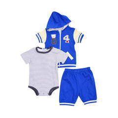 BOYS S/S 3PC KNICKER SUIT HOODED MZS-25 9-12M 007A Default Title - MamasJan KidsWear