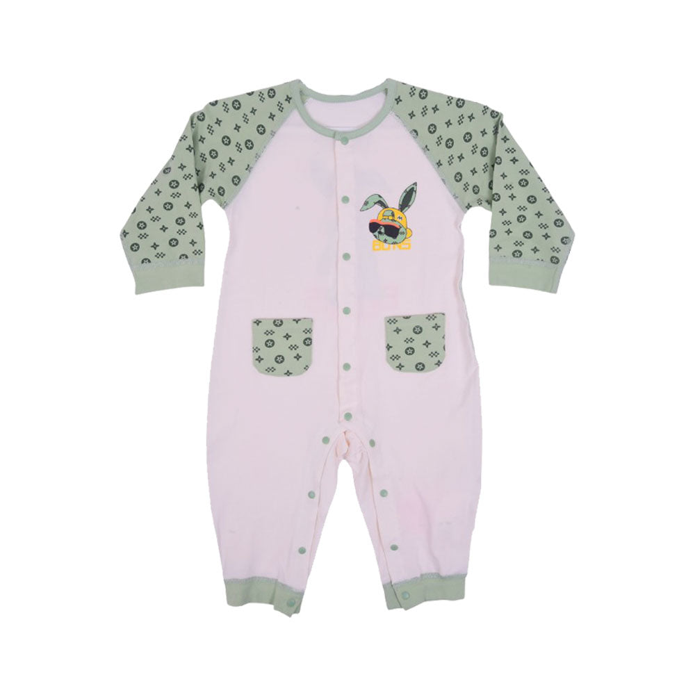 BOYS L/S ROMPER MZS-25 9-12M B11 W.G Default Title - MamasJan KidsWear