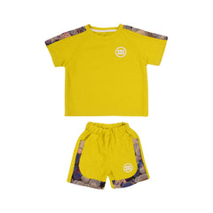 BOY S/S 2PC KNICKER SUIT MZS-25 3-4 YEAR BS-5 W/G Default Title - MamasJan KidsWear