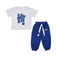 BOY S/S 2PC SUIT MZS-25 2-3 YEAR 0101 W/G Default Title - MamasJan KidsWear