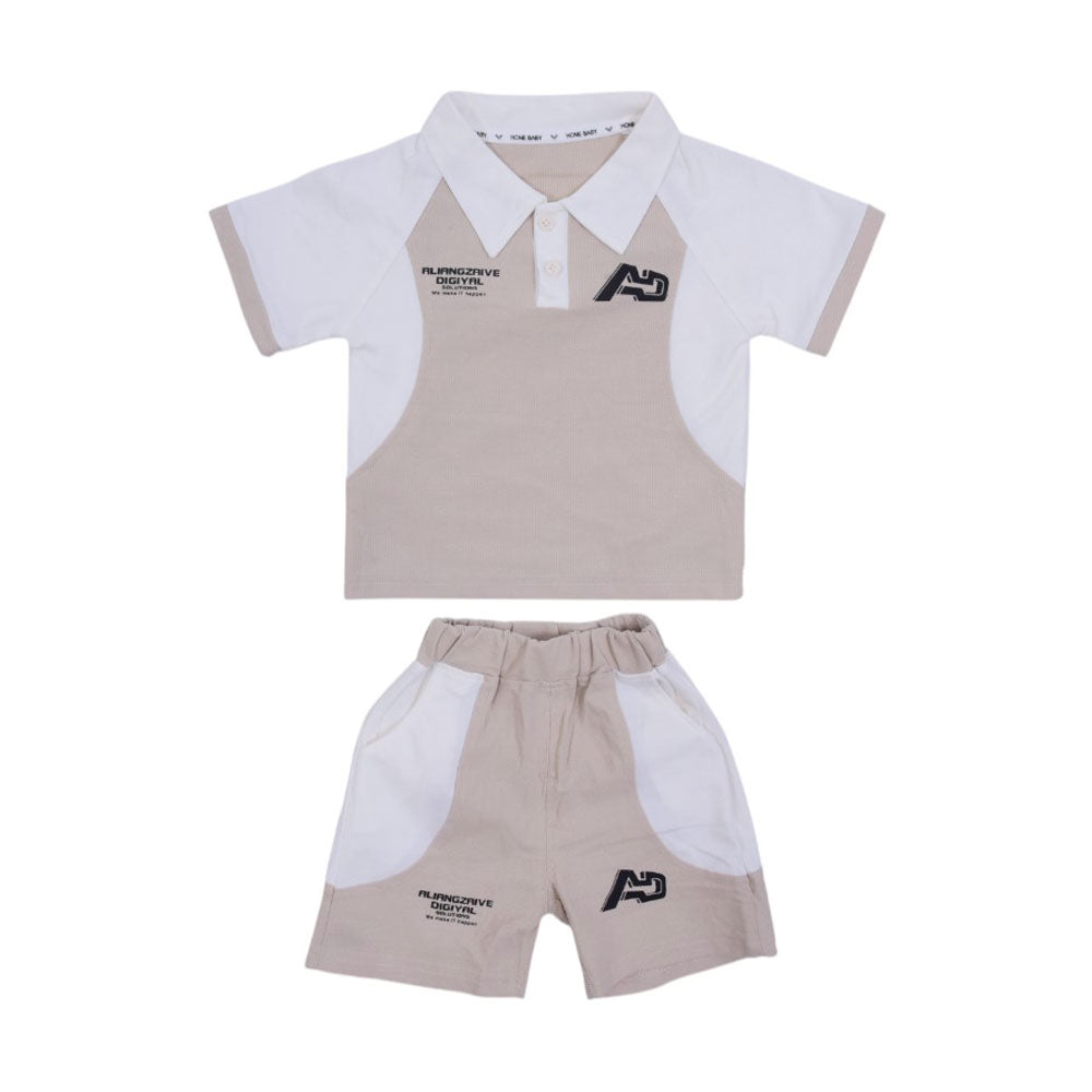 BOY S/S 2PC KNICKER SUIT MZS-25 12-18M 0102 W/G Default Title - MamasJan KidsWear