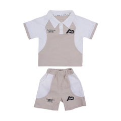 BOY S/S 2PC KNICKER SUIT MZS-25 12-18M 0102 W/G Default Title - MamasJan KidsWear