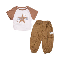 BOY S/S 2PC PAJAMA SUIT MZS-25 12-18M 0103 W/G Default Title - MamasJan KidsWear