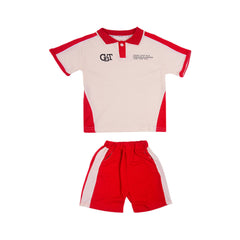 BOY S/S 2PC KNICKER SUIT MZS-25 4-5 YEAR 0106 W/G Default Title - MamasJan KidsWear