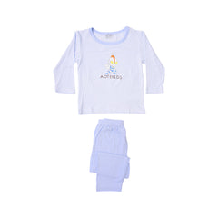 BOYS L/S 2PC PAJAMA SUIT L/W MZS-25 6-9M IE02 W.G Default Title - MamasJan KidsWear