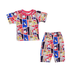 BOYS S/S 2PC KNICKER L/W MZS-25 3-6M IE013 W.G Default Title - MamasJan KidsWear