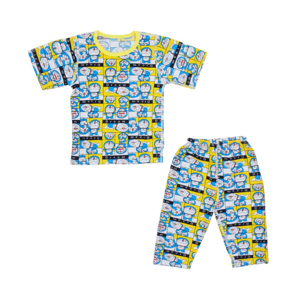 BOYS S/S 2PC KNICKER L/W MZS-25 2-3 YEAR IE014 W.G Default Title - MamasJan KidsWear