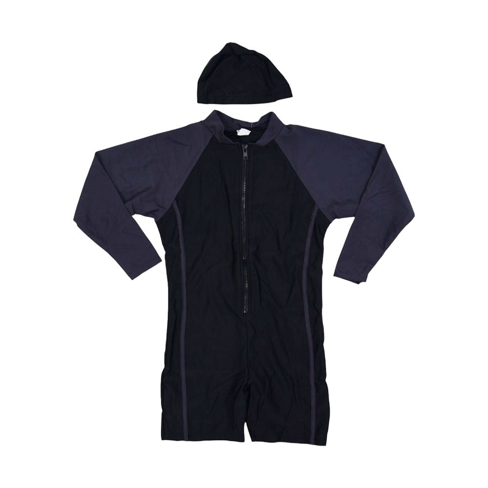 BOYS L/S 2PC SWIMMING COSTUME IR-25 9-10 YEAR F61922 Default Title - MamasJan KidsWear
