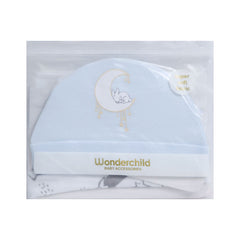 BABY 3PC ROUND CAP ORGANIC IRS-25 N.B 262-013 Default Title - MamasJan KidsWear