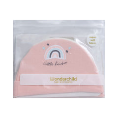 BABY 3PC ROUND CAP ORGANIC IRS-25 N.B 262-014 Default Title - MamasJan KidsWear