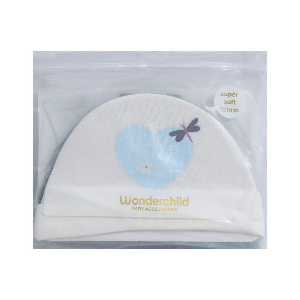 BABY 3PC ROUND CAP ORGANIC IRS-25 N.B 262-016 Default Title - MamasJan KidsWear