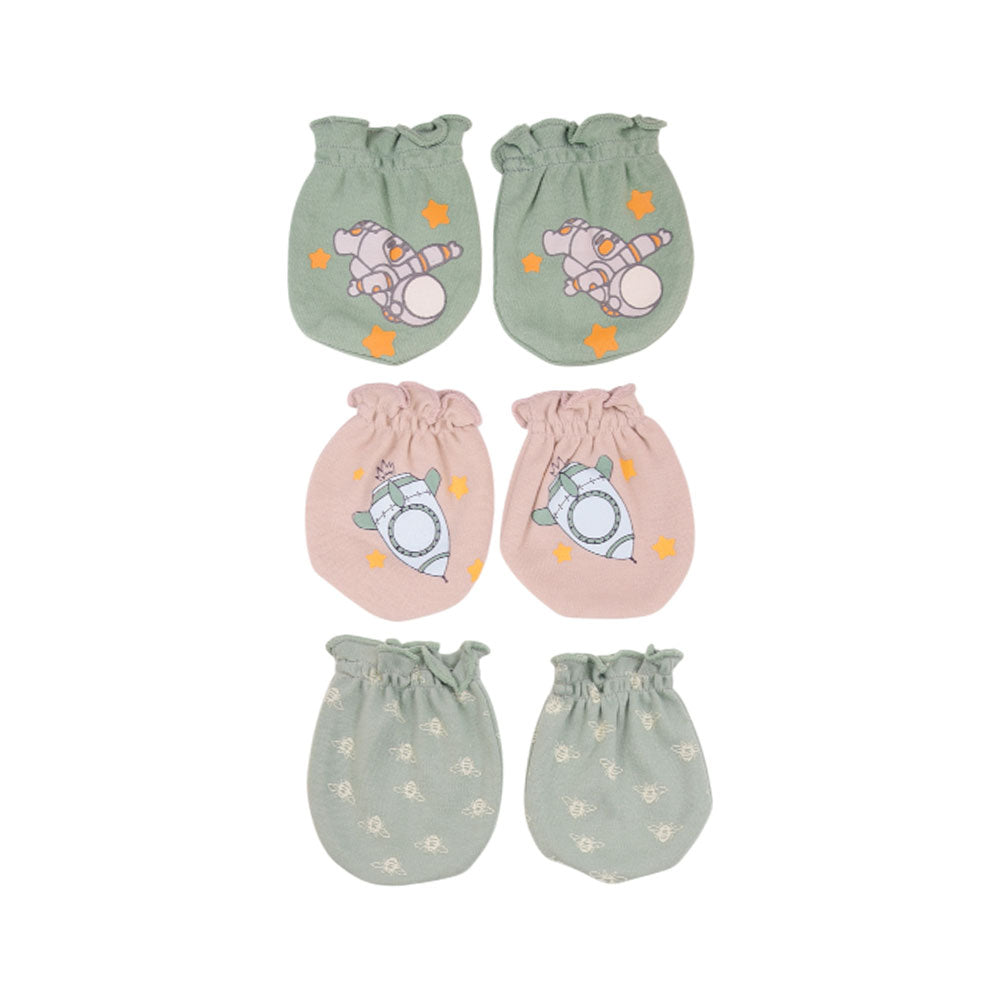 BABY 3PC MITTON ORGANIC IRS-25 N.B 262-020 Default Title - MamasJan KidsWear