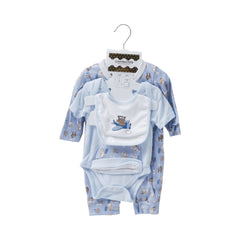BABY 5PC GIFT SET HANGER ORGANIC IRS-25 0-3M 262-065 Default Title - MamasJan KidsWear
