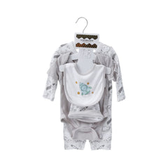 BABY 5PC GIFT SET HANGER ORGANIC IRS-25 0-3M 262-067 Default Title - MamasJan KidsWear