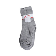 BABY 5PAIR SOCKS PLAIN GREY NICE&EASY MZS-25 6-10 YEAR 2730 Default Title - MamasJan KidsWear