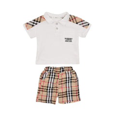 BOY S/S 2PC KNICKER SUIT MZS-25 9-12M 88904 AL/B Default Title - MamasJan KidsWear