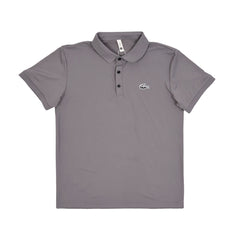 BOY S/S POLO T-SHIRT BRANDED GREY MZS-25 8-9 YEAR 9031 M/G Default Title - MamasJan KidsWear
