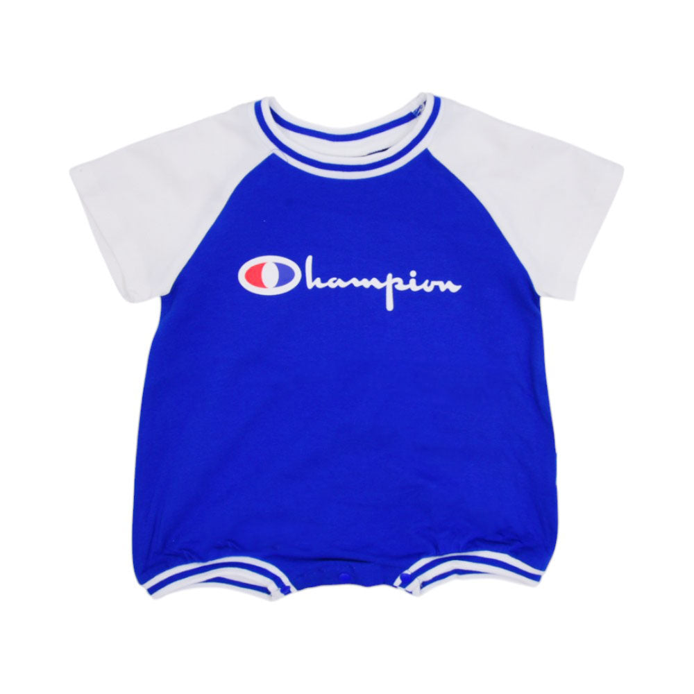 BOY S/S ROMPER MZS-25 3-6M 5340 IM/G Default Title - MamasJan KidsWear