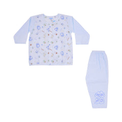 BOYS L/S 2PC PAJAMA SUIT IR-25 12-18M BL701-BL713 THAI Default Title - MamasJan KidsWear