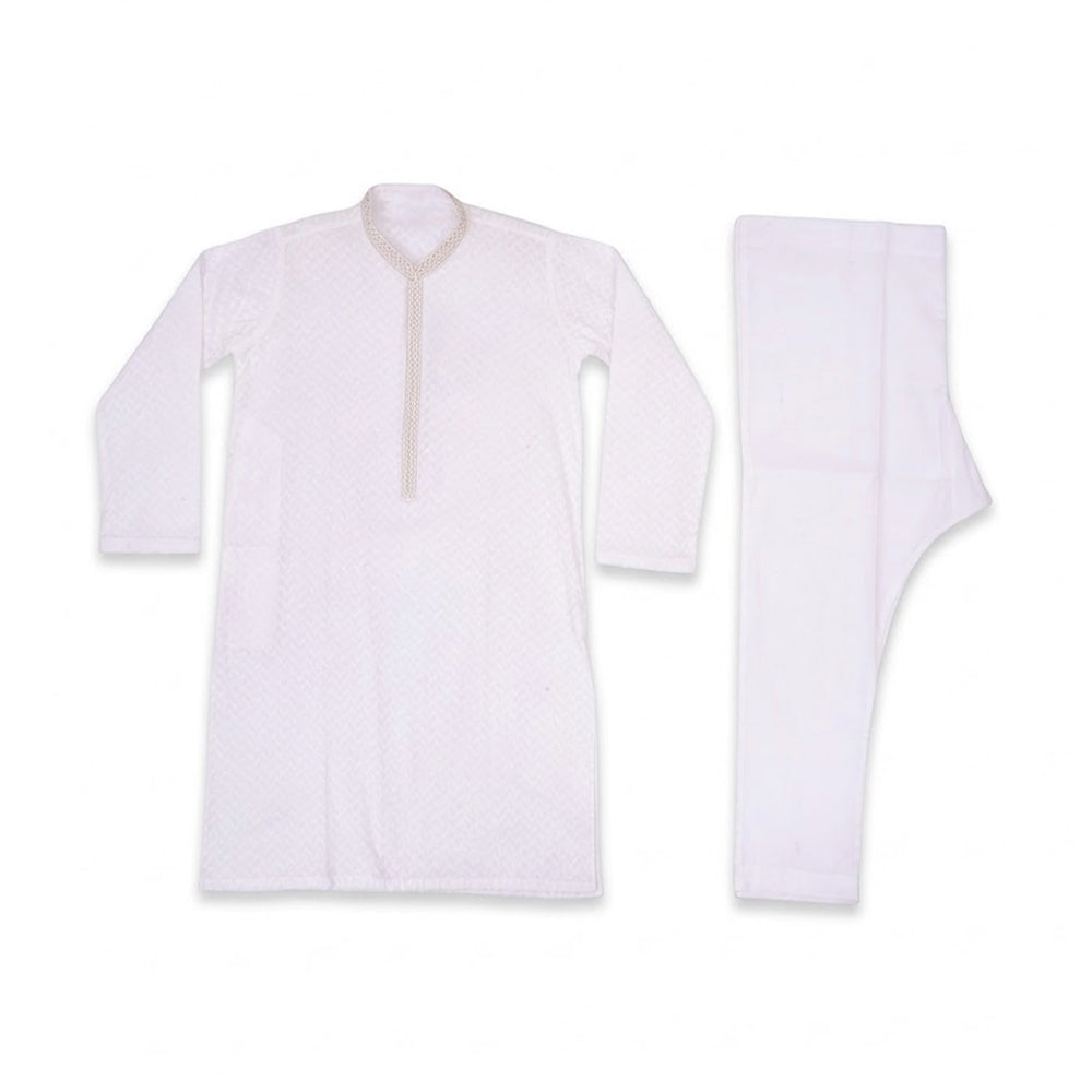 BOYS SHALWAR KAMEEZ SUIT NWS-25 9-10 YEAR 90738 Default Title - MamasJan KidsWear